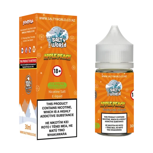 [Ice Edition] Apple Peach Nicotine Salt E-liquid - Image 2