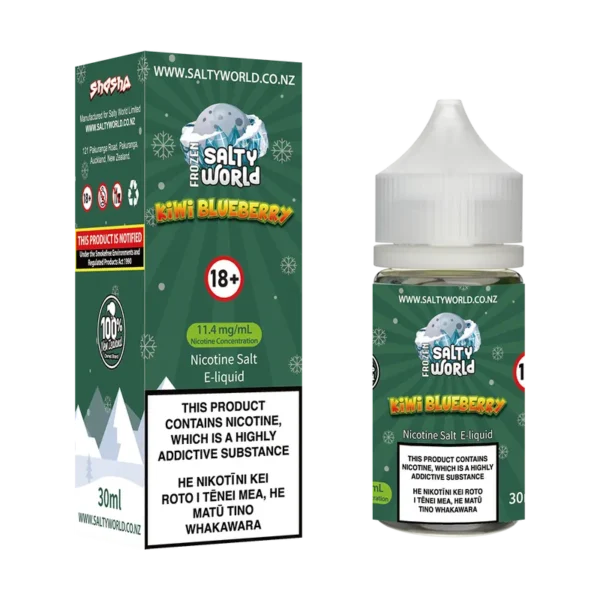 Kiwi Blueberry Nicotine Salt E-liquid - Image 2