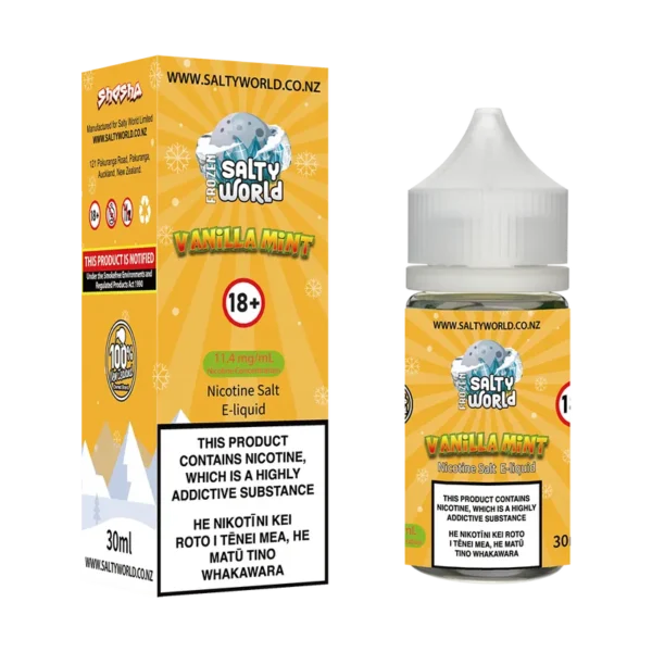 Vanilla Mint Nicotine Salt E-liquid - Image 2