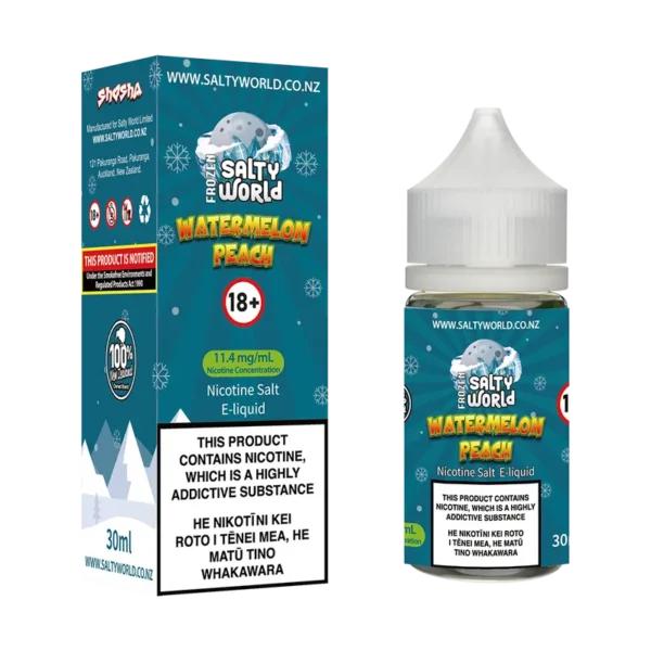 Watermelon Peach Nicotine Salt E-liquid