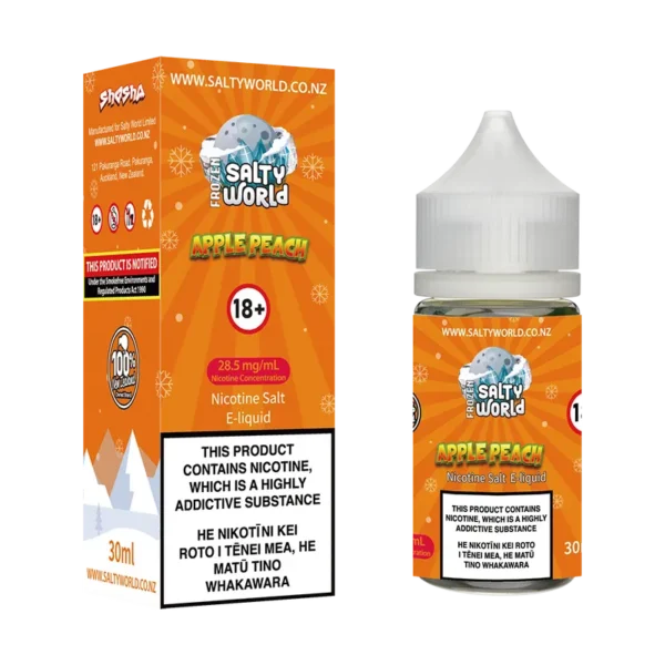 [Ice Edition] Apple Peach Nicotine Salt E-liquid
