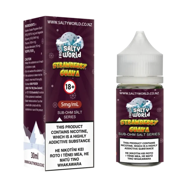 Strawberry Guava Sub-Ohm Nicotine Salt E-liquid - Image 2