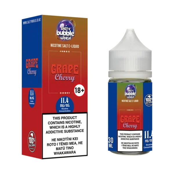 Grape Cherry Nicotine Salt E-liquid