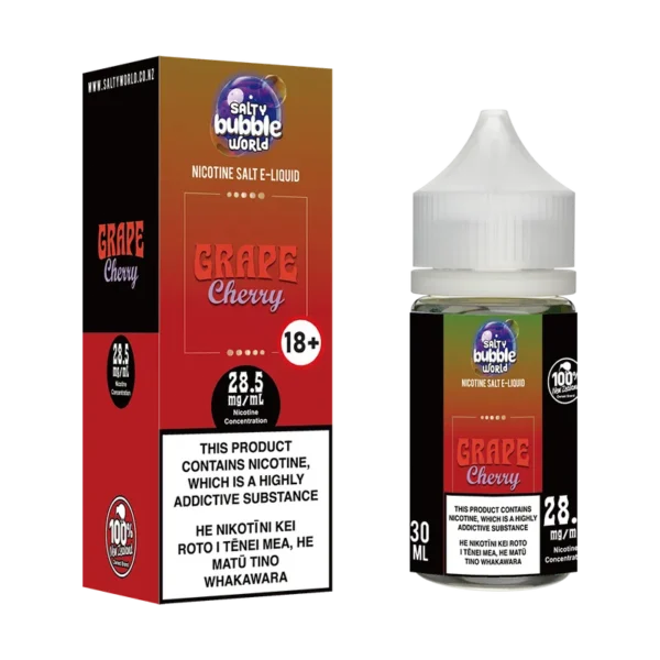 Grape Cherry Nicotine Salt E-liquid - Image 2