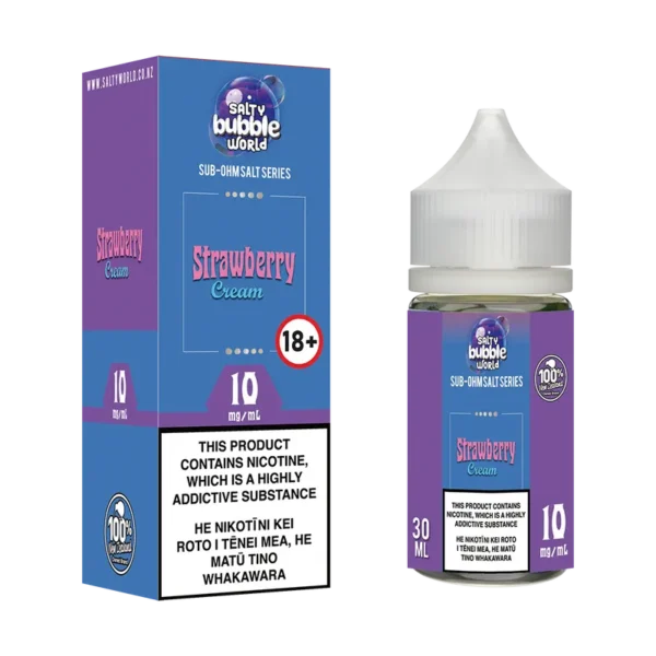 Strawberry Cream Sub-Ohm Nicotine Salt E-liquid