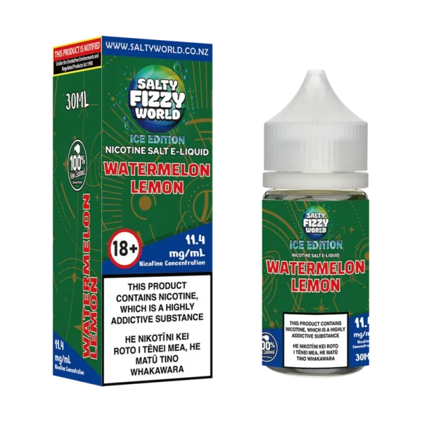 [Ice Edition] Watermelon Lemon Nicotine Salt E-liquid - Image 2