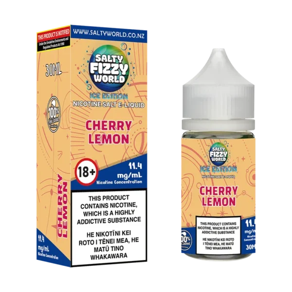 [Ice Edition] Cherry Lemon Nicotine Salt E-liquid - Image 2