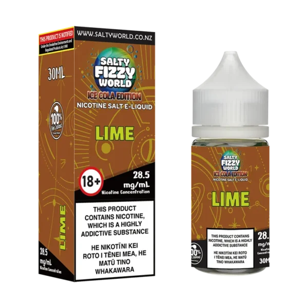 [Ice Cola Edition] Lime Nicotine Salt E-liquid