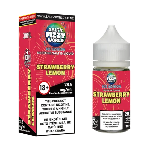 [Ice Edition] Strawberry Lemon Nicotine Salt E-liquid