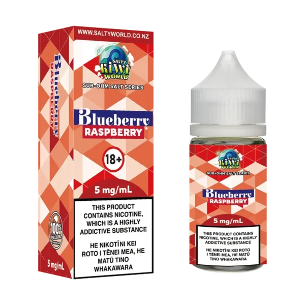 Blueberry Raspberry Sub-Ohm Nicotine Salt E-liquid - Image 2