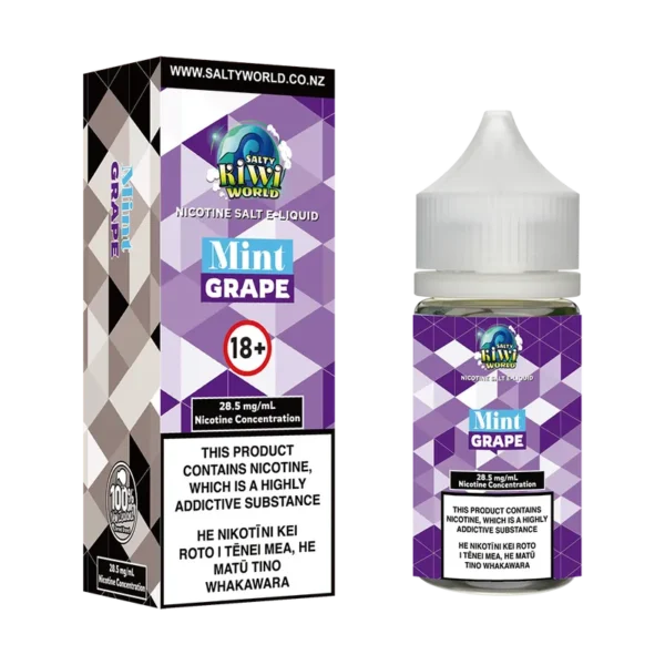 Mint Grape Nicotine Salt E-liquid