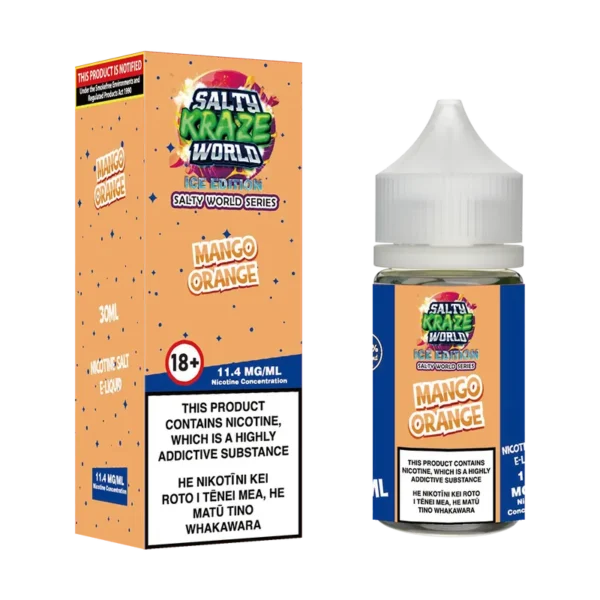 [Ice Edition] Mango Orange Nicotine Salt E-liquid - Image 2