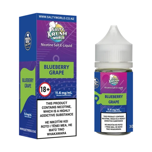 Blueberry Grape Nicotine Salt E-liquid - Image 2