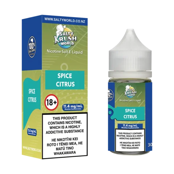 Spice Citrus Nicotine Salt E-liquid - Image 2