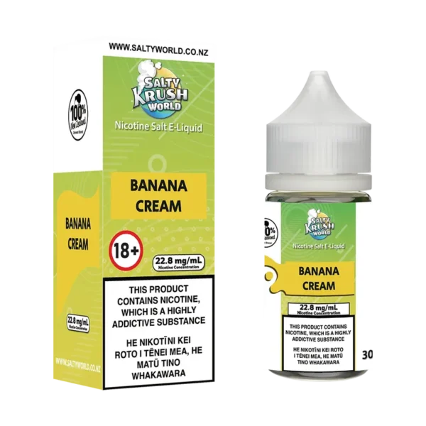 Banana Cream Nicotine Salt E-liquid