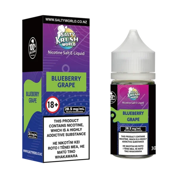 Blueberry Grape Nicotine Salt E-liquid