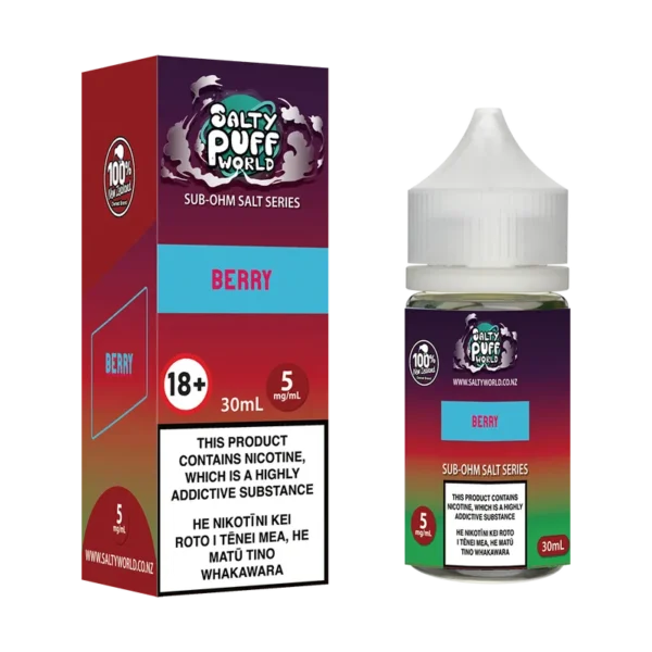 Berry Sub-Ohm Nicotine Salt E-liquid - Image 2