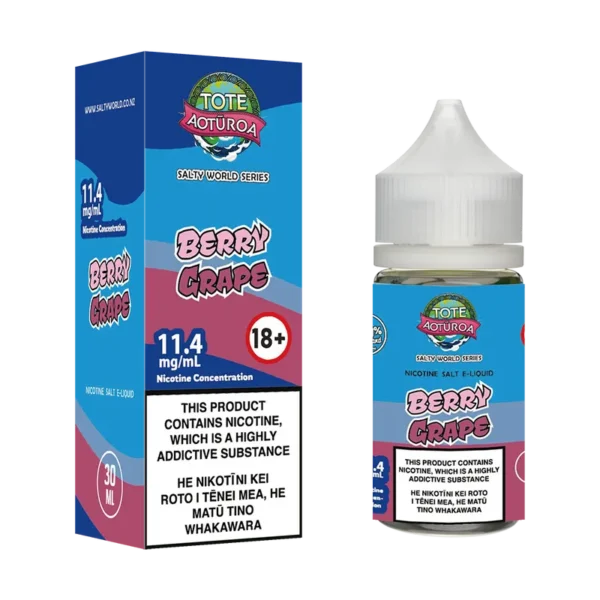Berry Grape Nicotine Salt E-liquid - Image 2