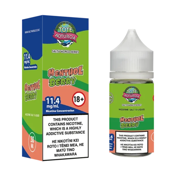 Menthol Berry Nicotine Salt E-liquid - Image 2