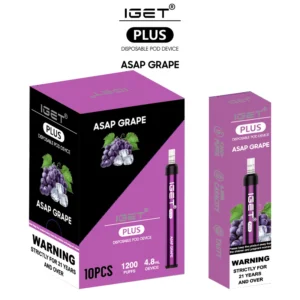 IGET Plus 1200 Puffs Disposable 10 x IGET Plus