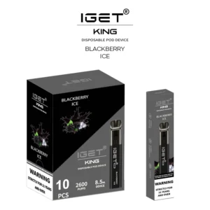 IGET King 2600 Puffs Disposable 10 x IGET King