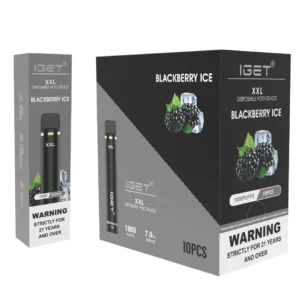 IGET XXL 1800 Puffs Disposable 10 x IGET XXL