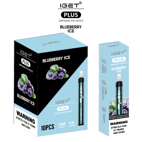 IGET Plus 1200 Puffs Disposable 10 x IGET Plus - Image 2