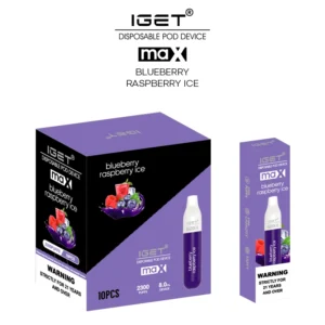 IGET Max 2200 Puffs Disposable 10 x IGET Max