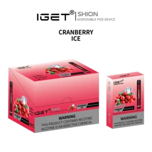 IGET Shion 600 Puffs Disposable 30 x IGET Shion