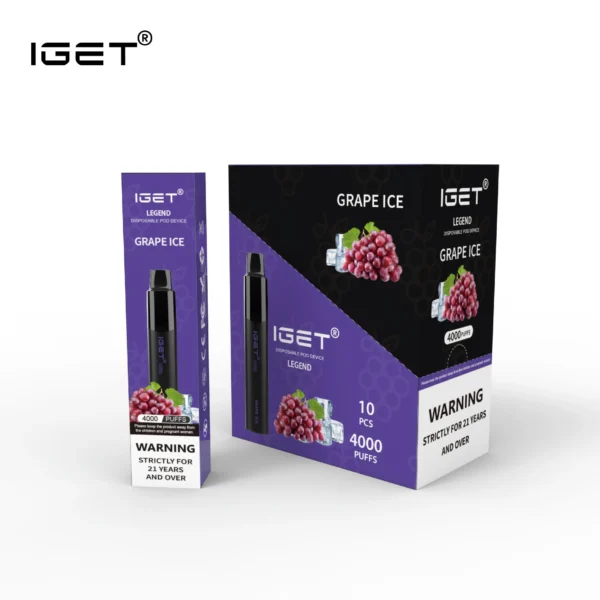 IGET Legend 3500 Puffs Disposable 10 x IGET Legend - Image 2