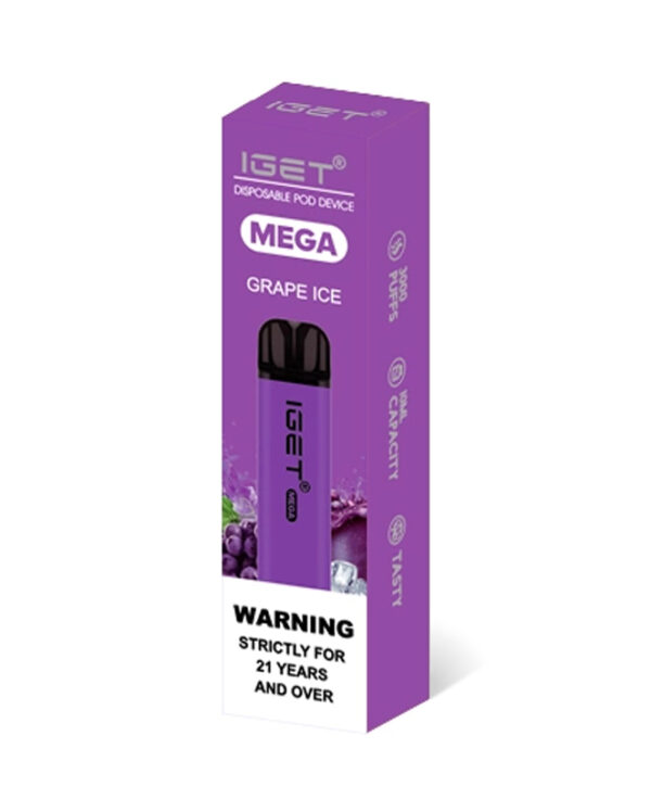 Grape Ice IGET MEGA - Image 2