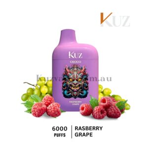 KUZ C6000 Puffs Rasberry Grape