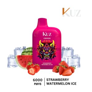 KUZ C6000 Puffs Strawberry Watermelon Ice