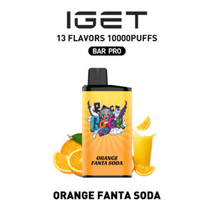 Orange Fanta Soda – IGET Bar Pro 10000 Puffs